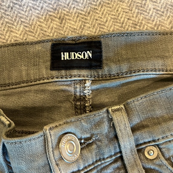 Hudson Army Green Jeans - Picture 2 of 5